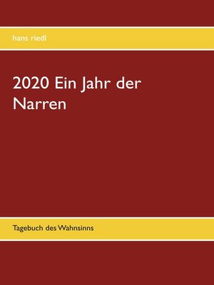 cover image of 2020 Ein Jahr der Narren